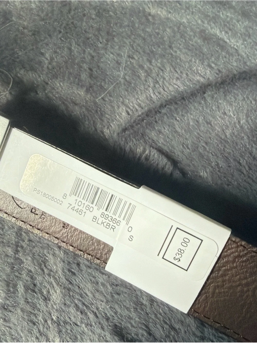 Nike Men’s Size S (30-32) Perforated Reversible Golf Belt. Black/Brown. NWT